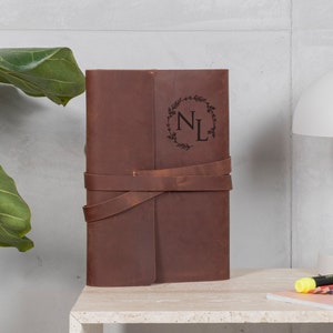 Handmade leather book cover, Custom size book cover, Leather book protector, Leather book sleeve, Personalized book cover, Leather book case