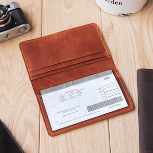 Portefeuille chéquier en cuir personnalisé, Couverture de chéquier en cuir, Couverture de chéquier personnalisée, Porte chéquier, Couverture de chéquier monogrammée