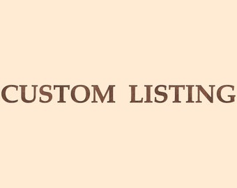 Custom Listing