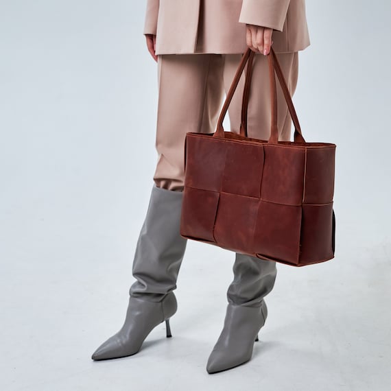 【美品】Zanellato 2way Tote Bag Leather Brw 美品】Zanellato 2way Tote Bag Leather Brw