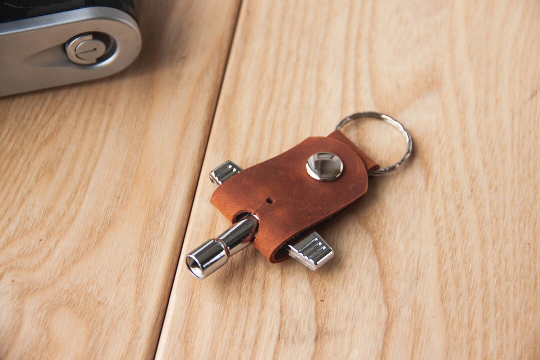 Personalised Drum Key Holder,leather Drum Key Keychain,drum Key Chain