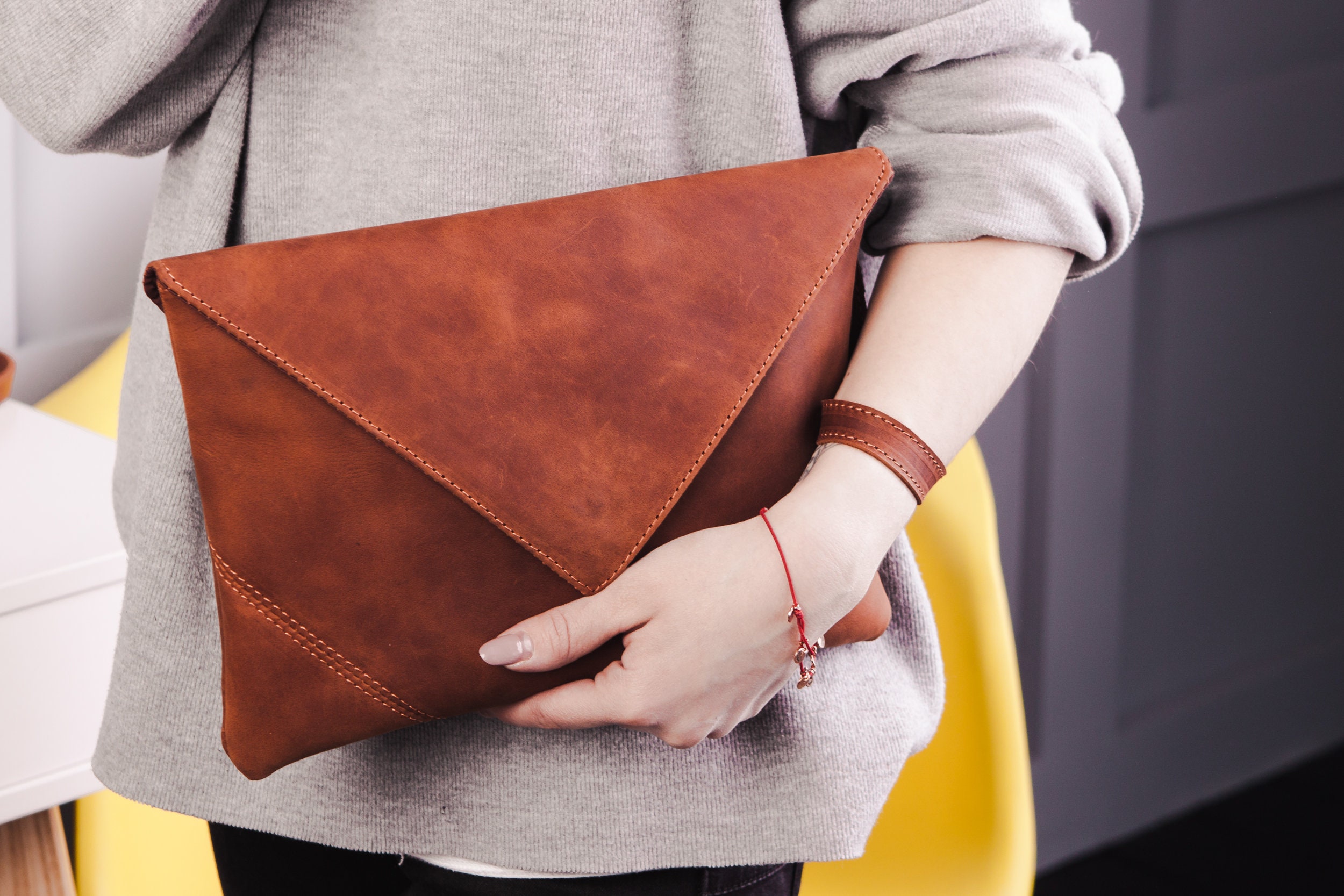 Womens Matte Leather Clutch Purse | Womens Clutch Purses