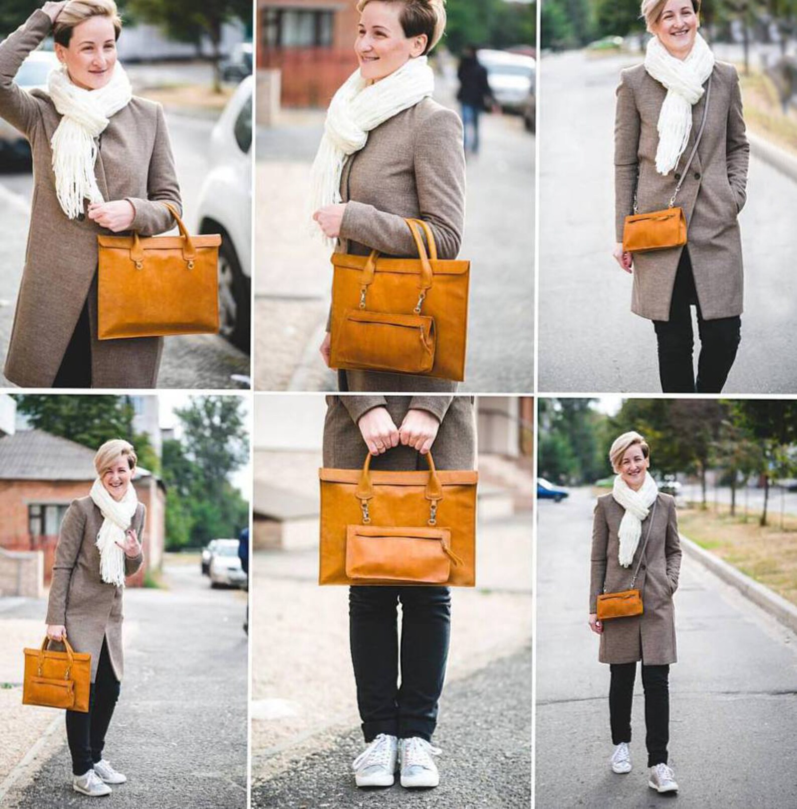 Charcoal Chic Oversized Tote bag for 17