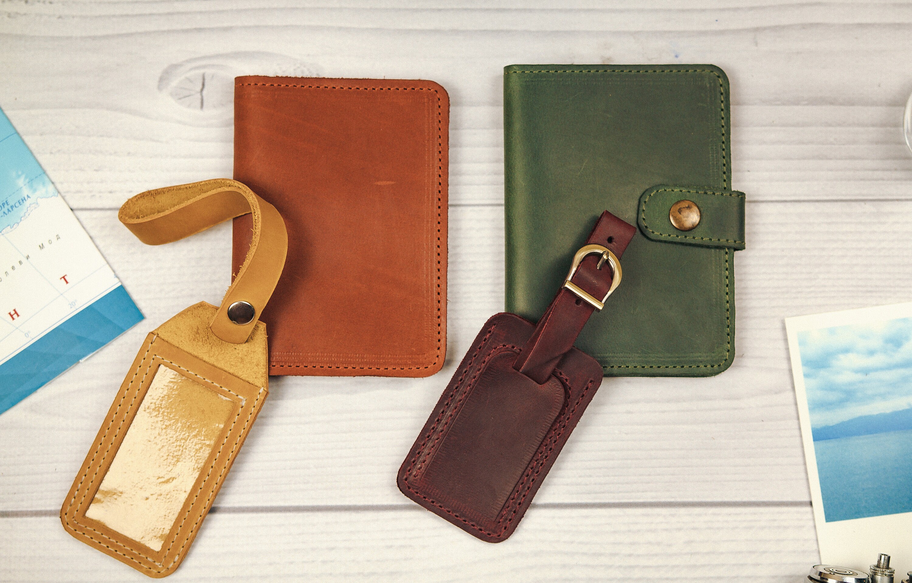 Leather luggage tag logoLuggage tags personalized Etsy