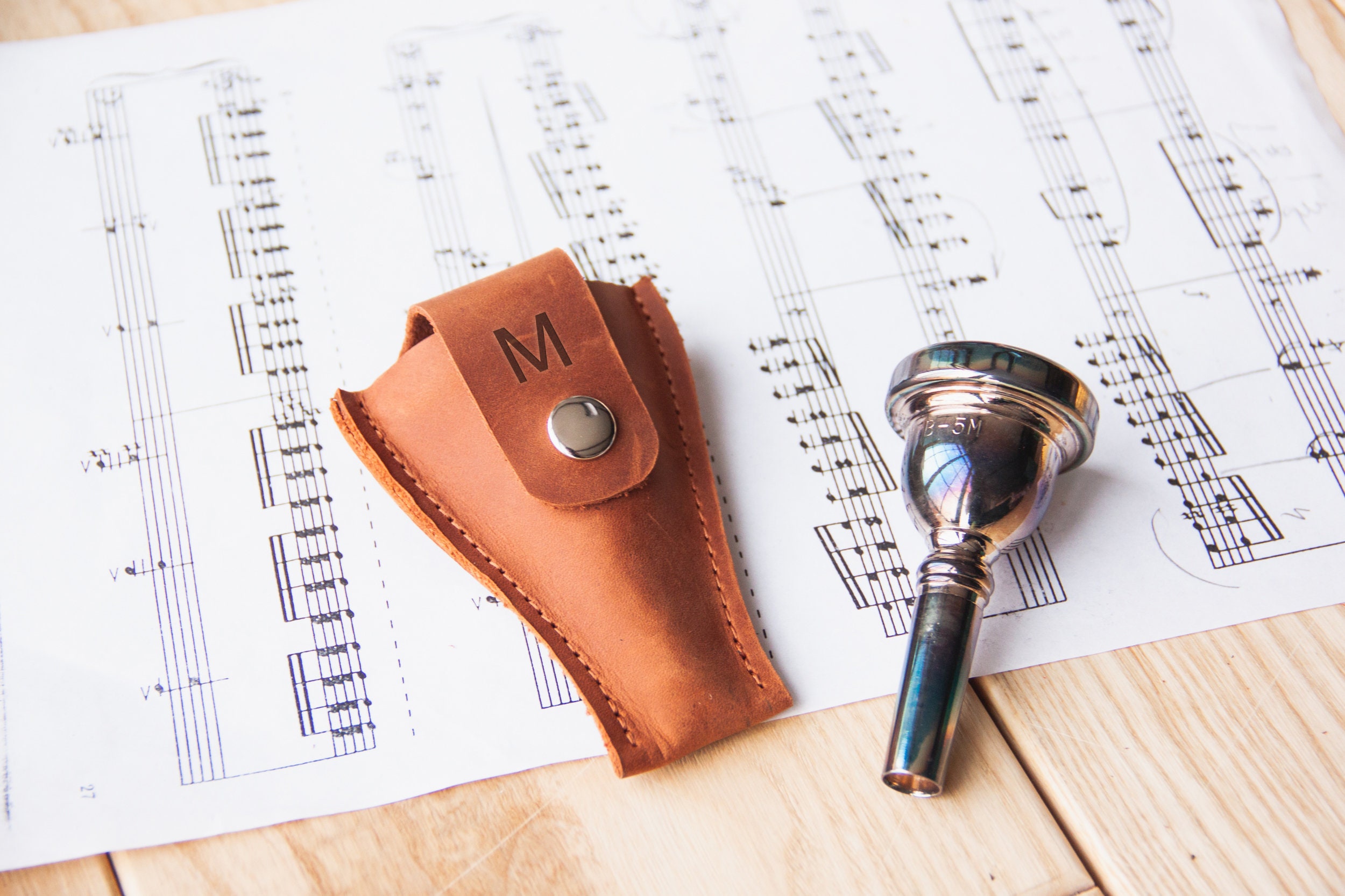 Mouthpiece holder for tuba Trombone mouthpiece pouch Etsy