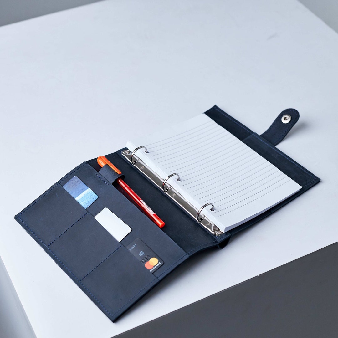 Leather Ring Binder Diary,engraved Binder,leather Binder Planner A5,A4