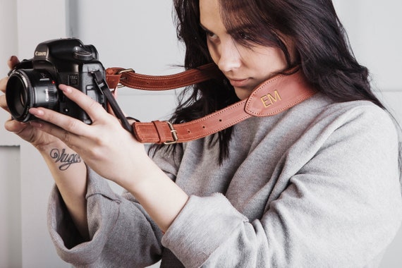 Personalized leather camera strap,Camera holder,Custom camera strap leather,Customized camera strap,Nikon camera strap,Canon camera strap