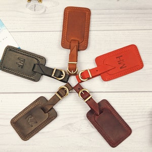 Luggage tags personalized,Luggage tags with name,Luggage tags initials,Engraved luggage tags,Leather luggage tags,Luggage tags last name