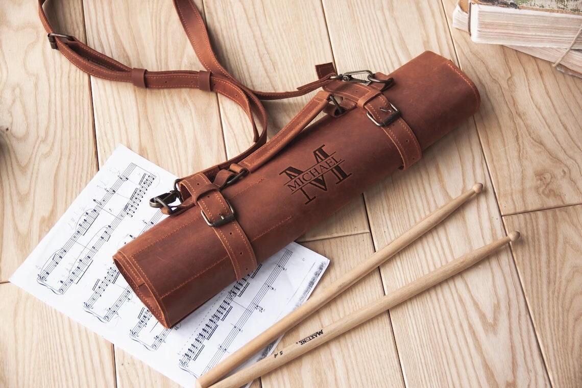 Custom Drum Stick Bag Drumstick Holder Leather Drumstick -  Norway