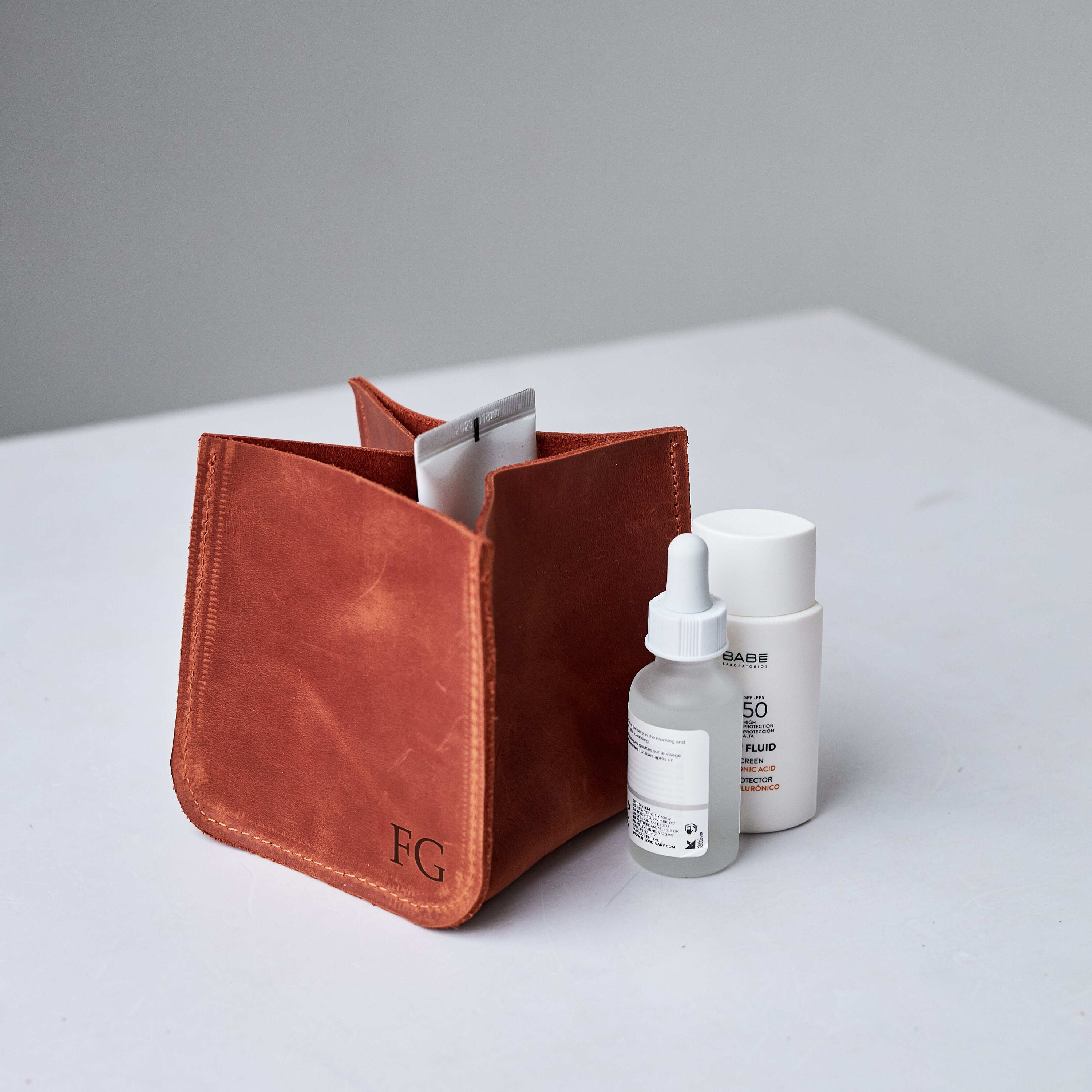 Leather storage box, Small leather organizer, Leather box case, Small makeup box, Leather desk organizer, Leather container
