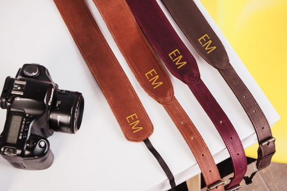 Leather camera strap,Personalized camera strap,Leather camera holder,Custom camera strap,Slr camera strap,Dslr camera strap