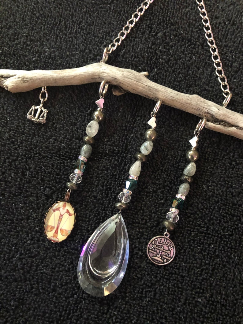 Libra Driftwood Sun Catcher