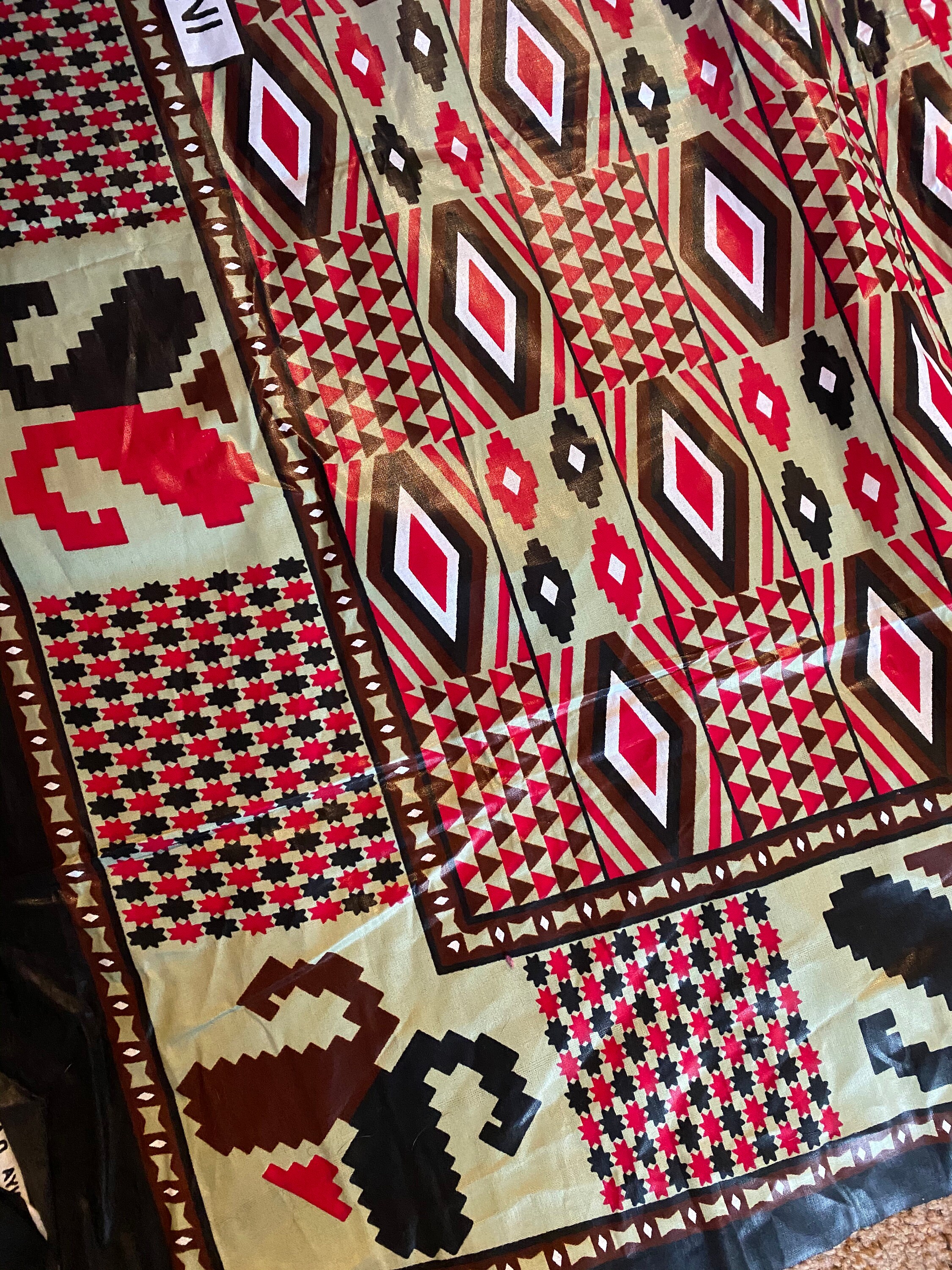 Kenyan Khanga Fabric Uncut Pair Etsy