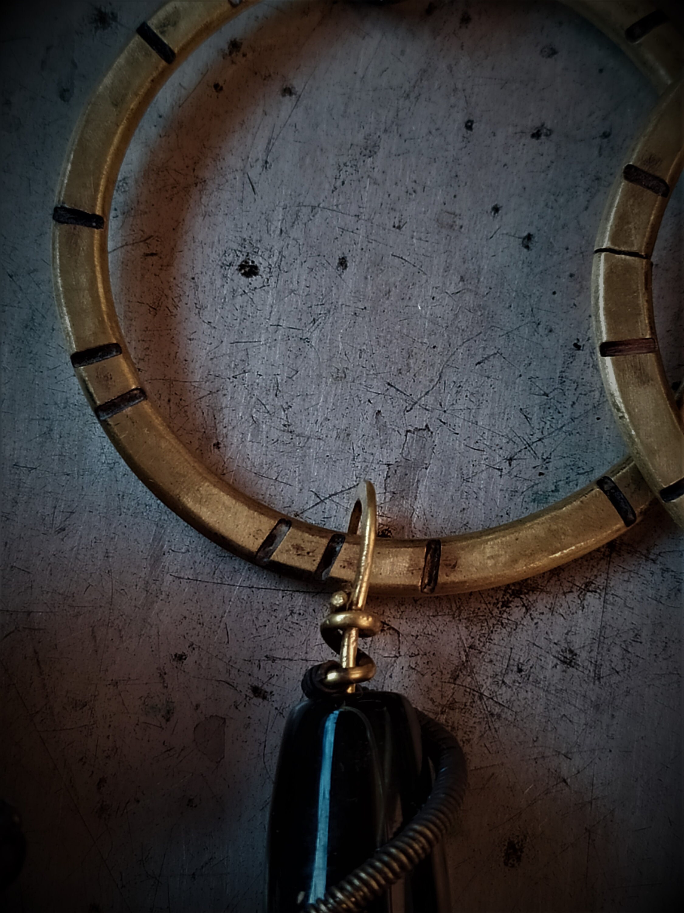 Ear Weights Crystal Ear Weights Streched Ears Brass Hoops Etsy