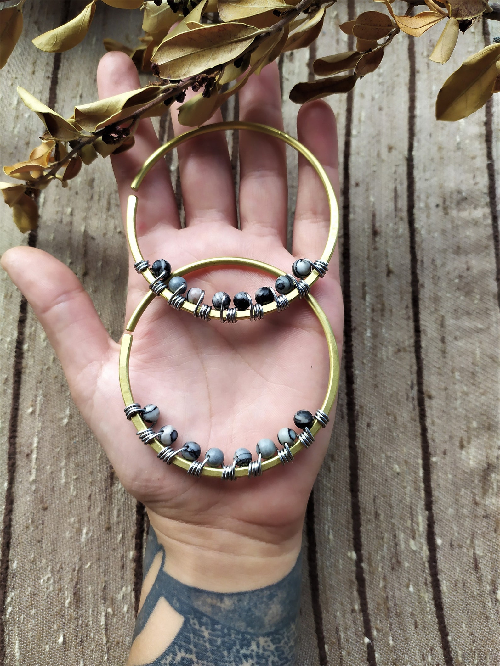 Hoops for stretched ears Clearance