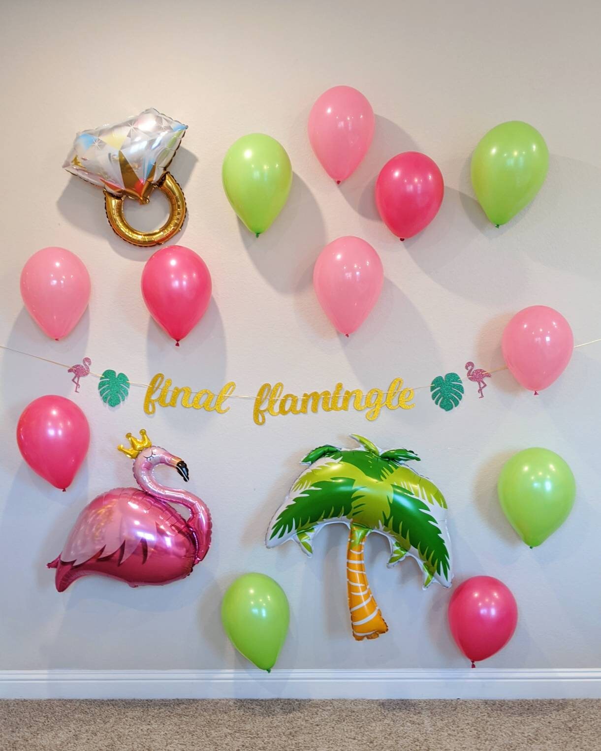 Final Flamingle Bachelorette Party Decorations Flamingo - Etsy
