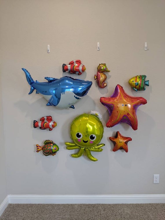 Sea Life Balloon Set Fish Balloons Baby Shark Another Fish in the