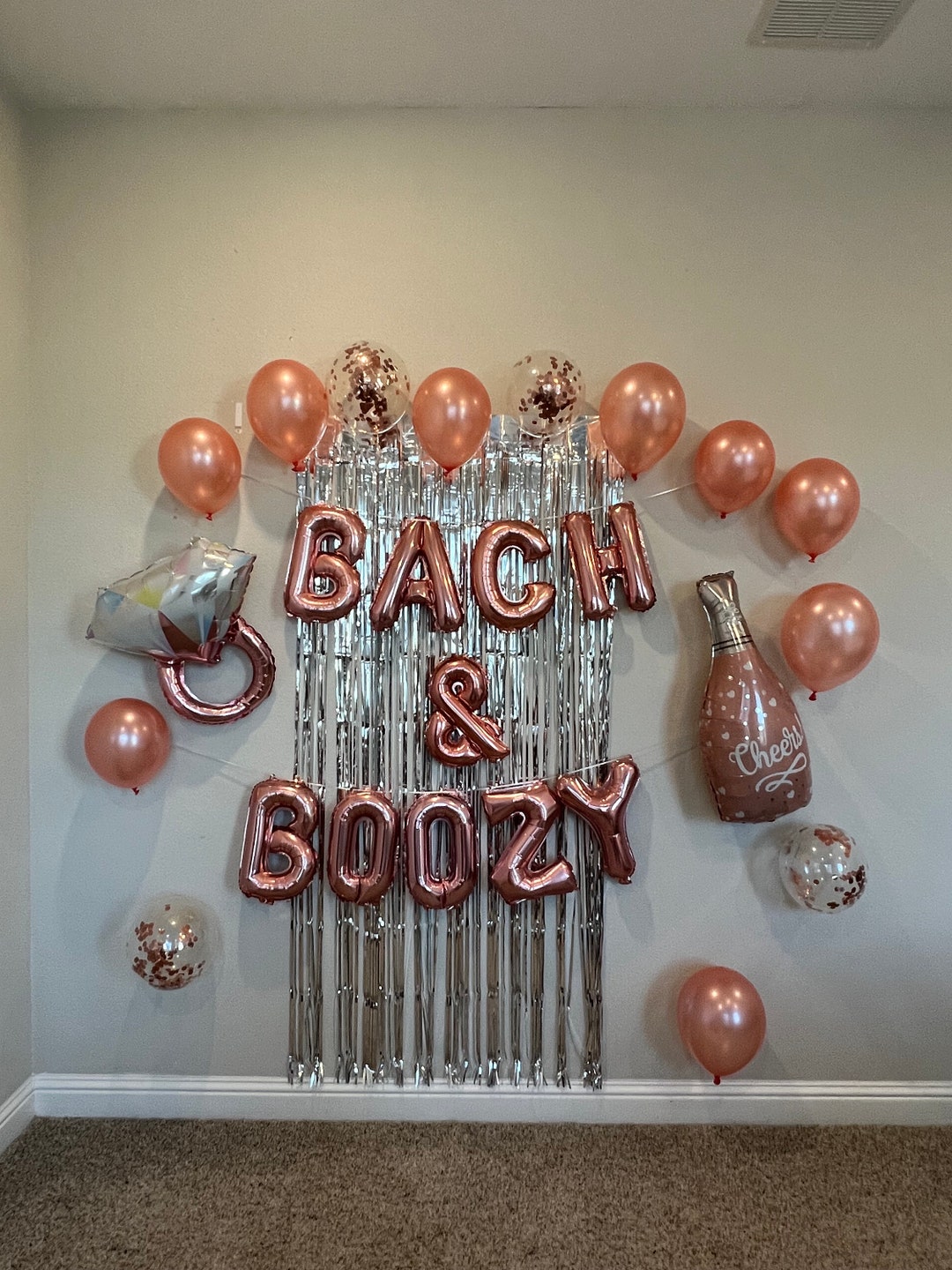 Bach and Boozy Balloon Bridal Shower Balloons Bachelorette Party ...
