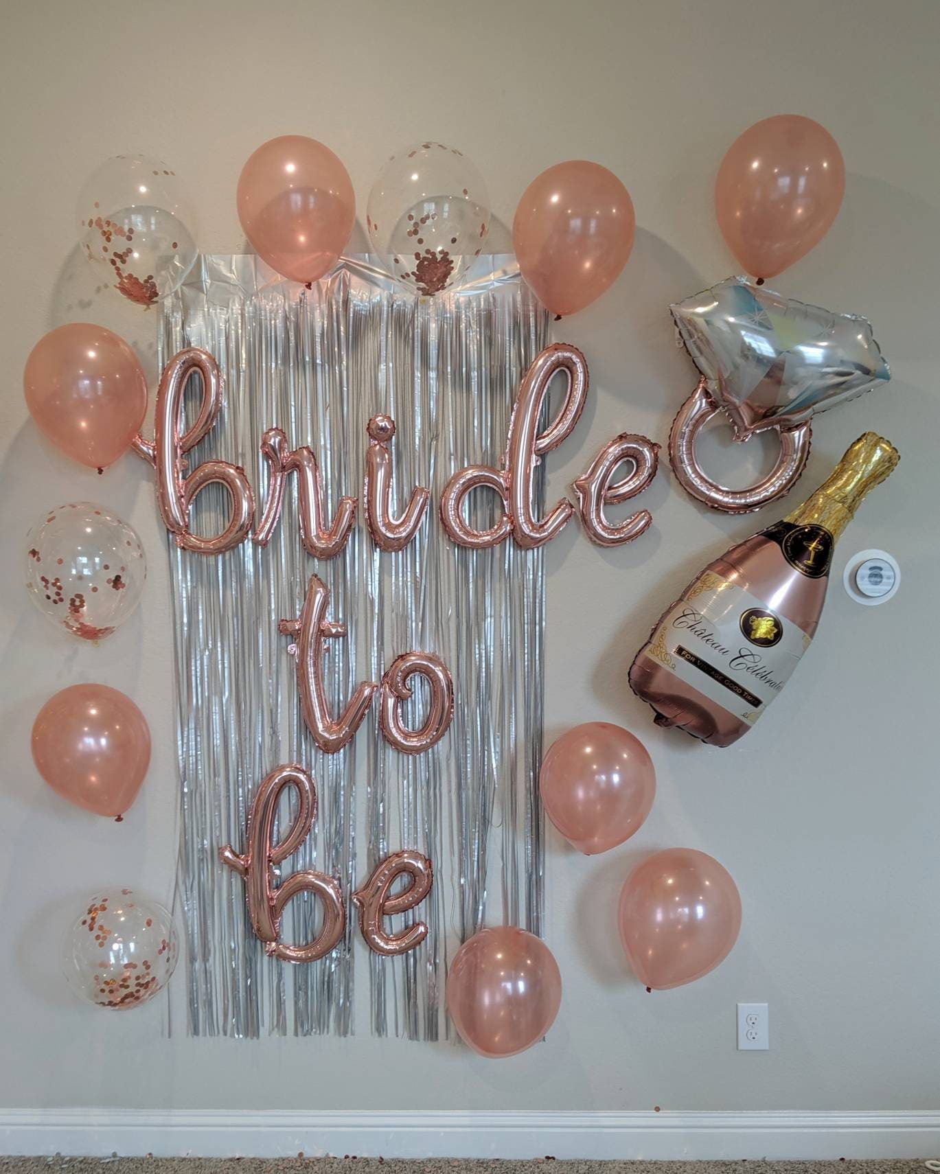 Bride To Be Balloon Bridal Shower Balloons Bachelorette Party Etsy