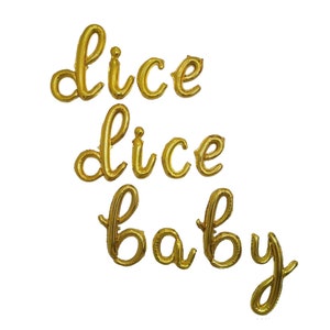 Dice Dice Baby Balloons Dice Balloons Casino Night Casino Party Gambling Balloons Casino Decorations Vegas  Bachelorette Party Decor Poker