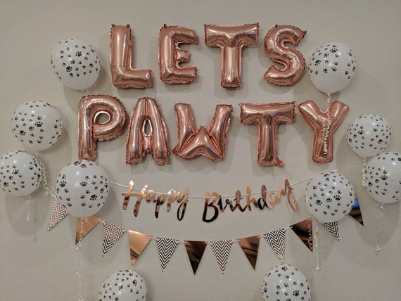 Chien de compagnie Birthday Party set de décoration anniversaire