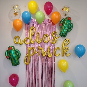 Adios Prick Divorce Party Decorations I do I did Im Done Divorce Balloons Divorce Fiesta Single AF Divorce Decor