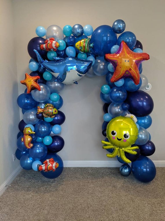 16 Foot Under the Sea Balloon Garland Kit Baby Shark Sea Animal Balloons  Fish Balloon Garland Shark Balloons Ocean Balloon Garland Octopus -   Canada