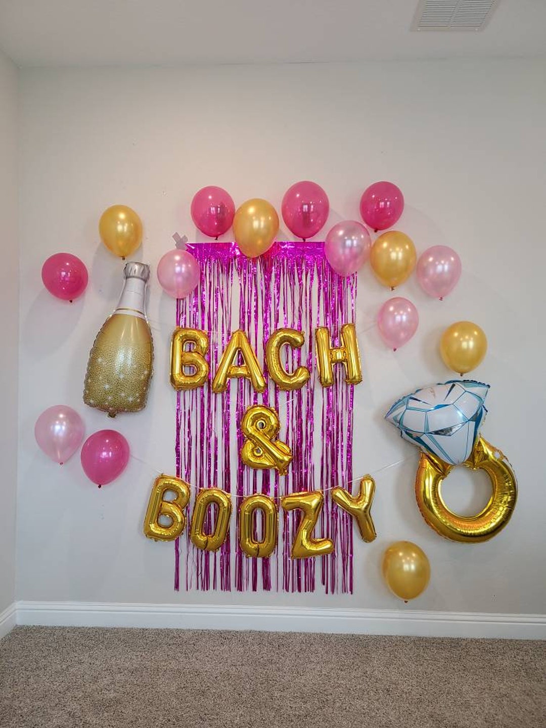 Bach and Boozy Balloon Bridal Shower Balloons Bachelorette Party ...