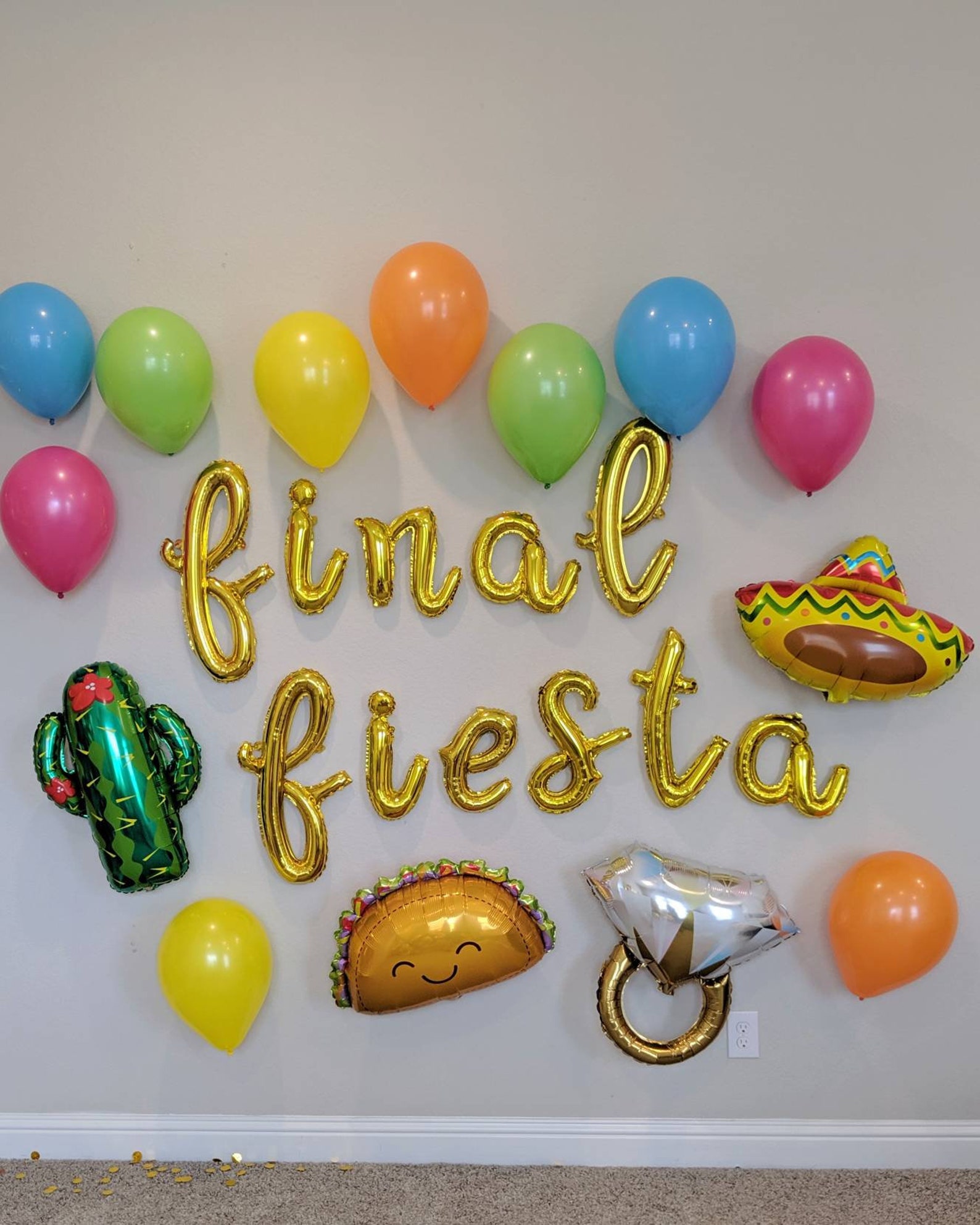 Final Fiesta Bachelorette Party Decorations Fiesta Etsy