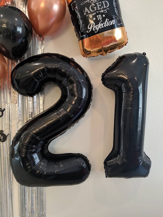 Cymeosh Ballon 60 ans Anniversaire Homme, Kit de Decoration Anniversaire 60  ans Homme Femme, Feuille Ballon de Bière Hélium Ballon Whisky pour