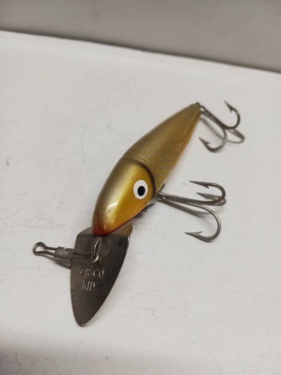 Vintage Cisco Kid Diving Crankbait 4 Minnow Fishing Lure From 1960s1970s 
