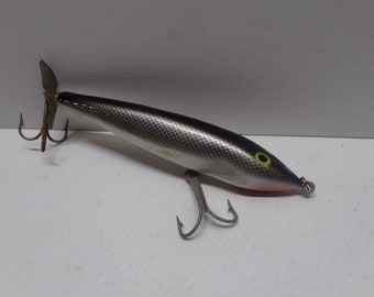 Wobbler Floating  Fishing Lure With Box and Papers Finland Vintage Rapala 9S 