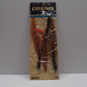 Creme Rubber Worms 