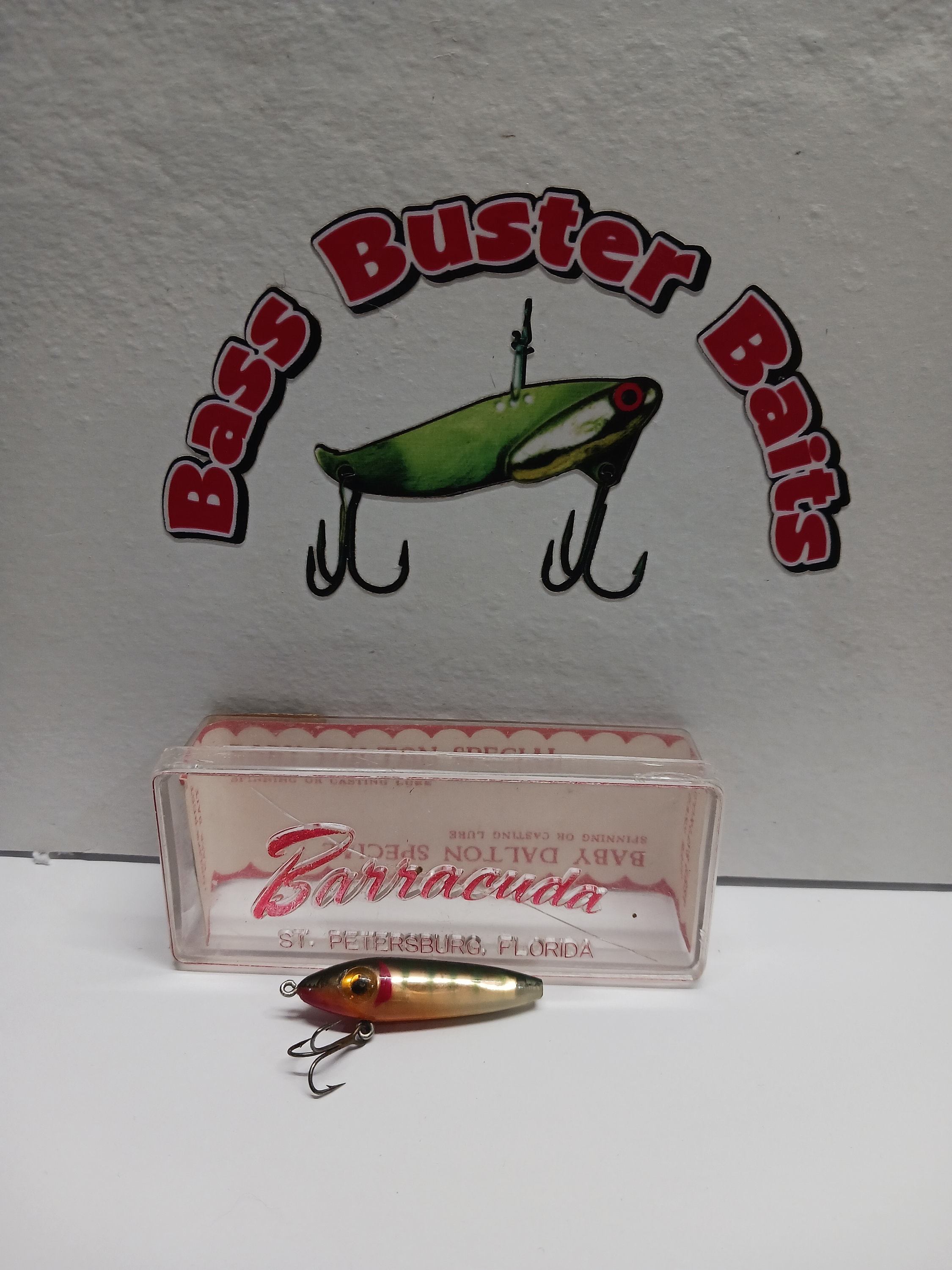 Barracuda Baby Dalton Special Fishing Lure From 1960s1970s 
