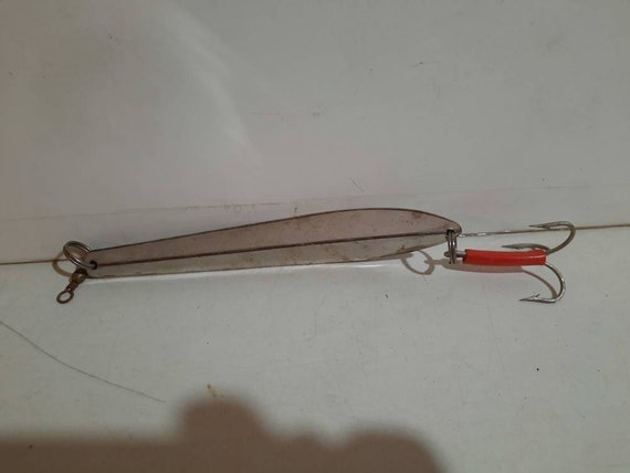 Vintage Rusteri Solvkroken Norway Salt Water Fishing Lure Made in the 70s  80s 9 0z 7inches Long. -  Canada