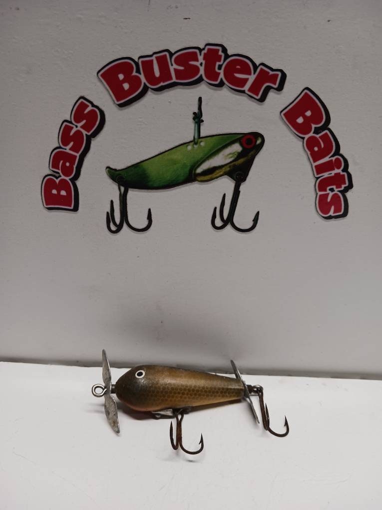 Vintage Cisco Kid Injured Cisco Topper Topwater Minnow Fishing Lure From  1960s1970s 