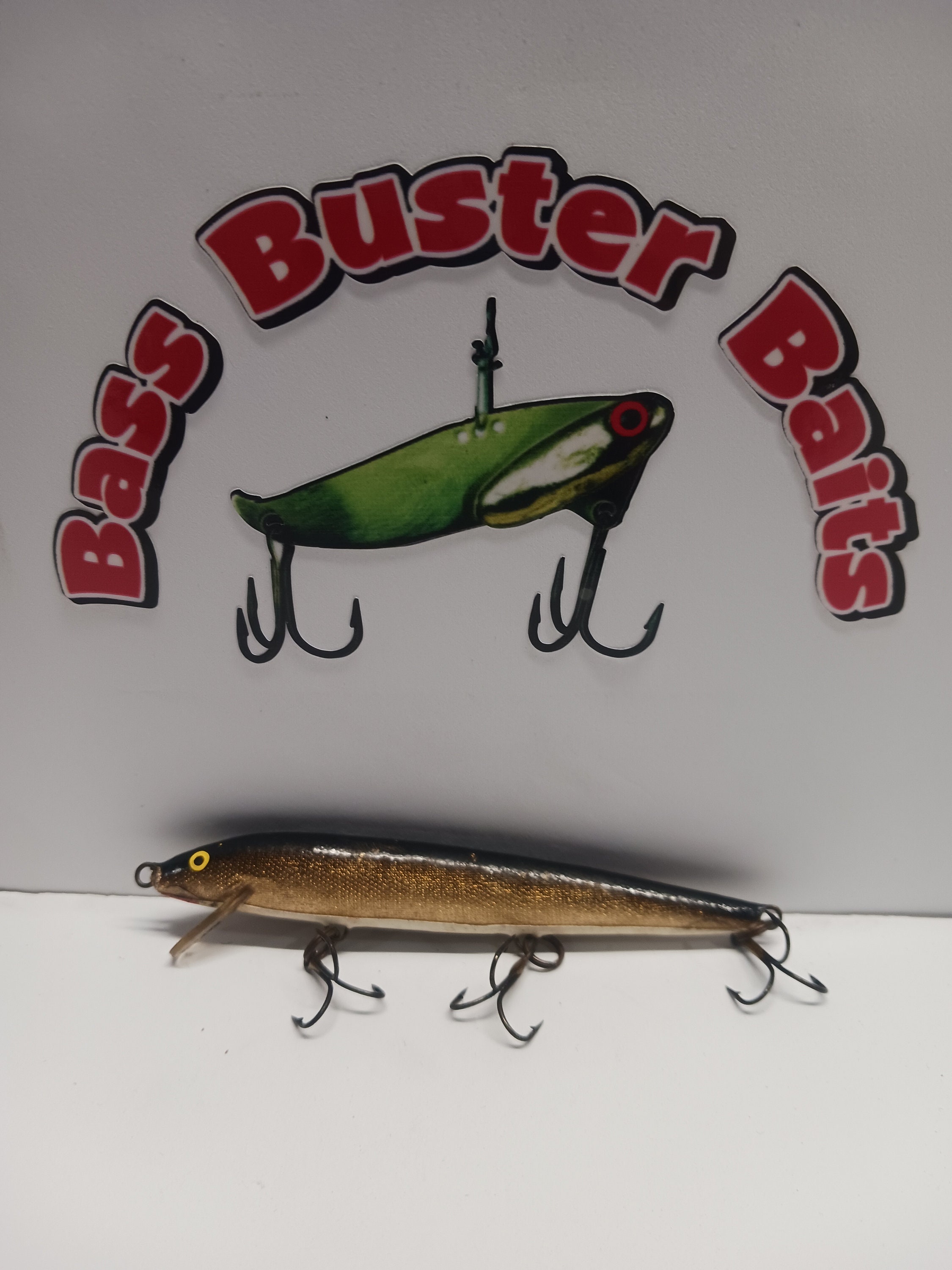 Vintage rapala floating minnow lure 4 from 1960s1970s
