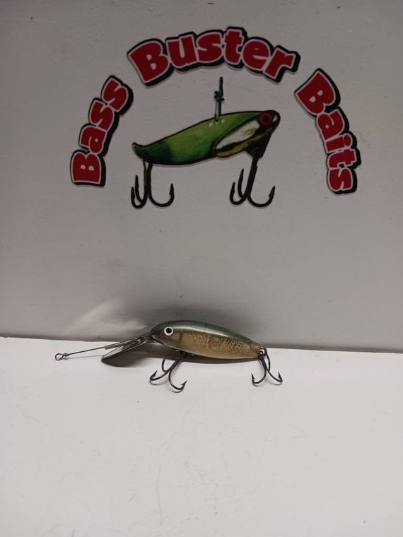 Vintage Cisco Kid Diving Crankbait 3 Minnow Fishing Lure From