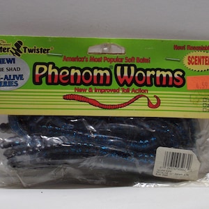 Rubber Worm Lure 