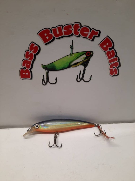 Vintage Rapala Jerk Bait Minnow Lure From 1970s 1980s 