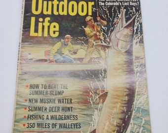 Outdoor life july 1966 fishing hunting magazine.