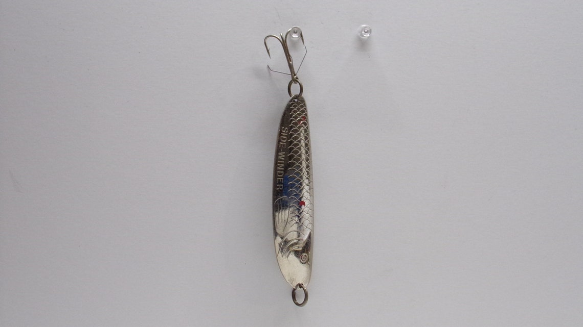 Vintage Acme Side Winder Pike Muskie Trout Fishing Spoon Lure Etsy