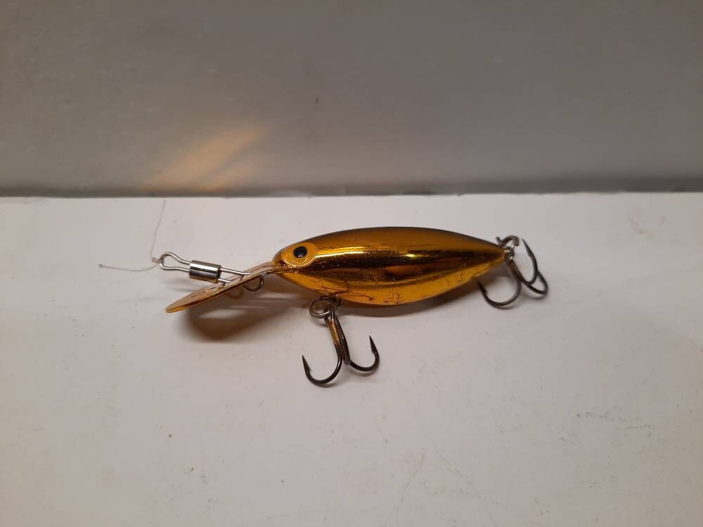 Vintage Storm Thin Fin Hot N Tot Crankbait Fishing Lure Length 3 Inches 