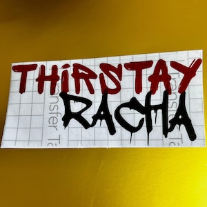 Stay Stuck with ThirStay Racha Vinyl Stray Kids