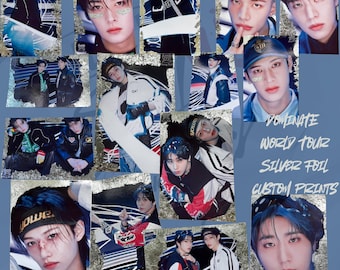 Stray Kids DominAte in Japan Teaser 4x6 Silver Foil Detailed Photo Prints
