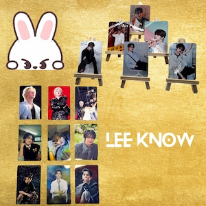 Lee Know Photocards Stray Kids Trading Card Fan Made