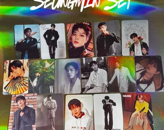 Stray Kids : Seungmin SUBK Christmas Evel Photocards - Etsy