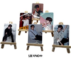 Lee weiß LOMO Karte Stray Kids Sammelkarte