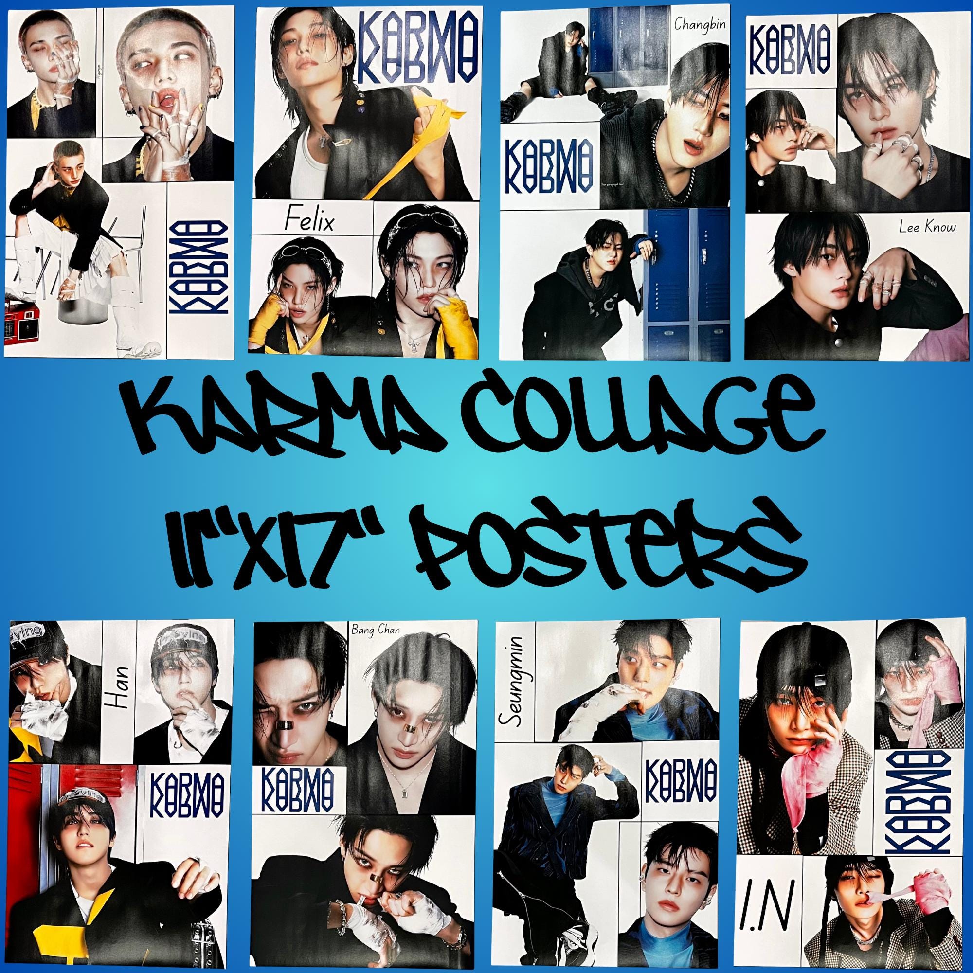 KARMA 11”x17” Posters Stray Kids - Etsy