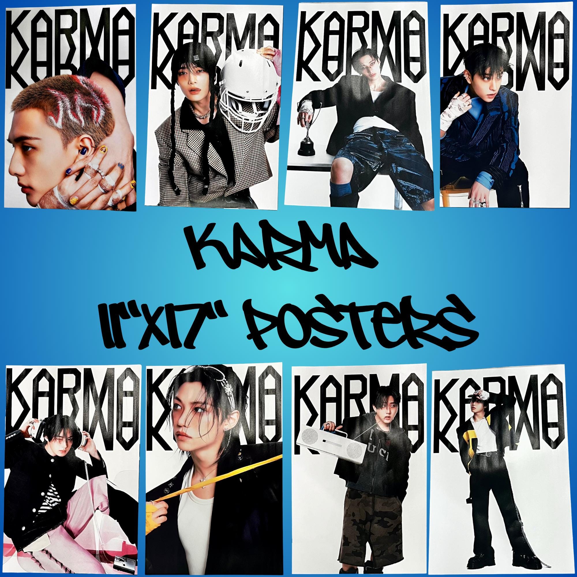 KARMA 11”x17” Posters Stray Kids - Etsy